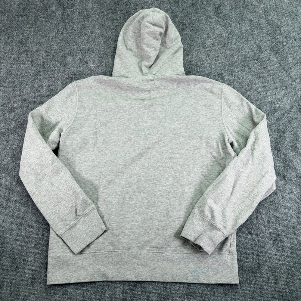 American Giant Hoodie Mens Large Grey Classic‎ Pullover Smiley Face Patch USA - Picture 13 of 14